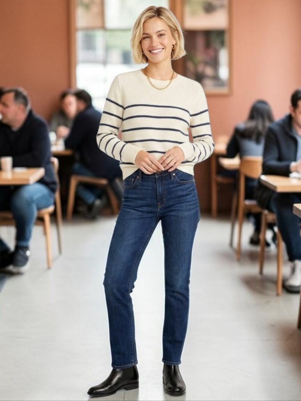 J. Crew Vintage Slim Straight Jeans Tilda Wash All Season High Rise Summer